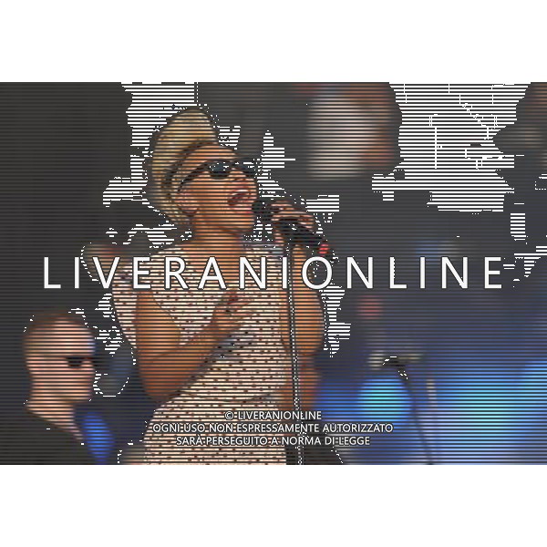  Emeli Sande performing live at the Yahoo Wireless Festival. Held in the Queen Elizabeth Olympic Park, Stratford, on Saturday July 13, 2013. ©photoshot/AGENZIA ALDO LIVERANI SAS - ITALY ONLY - EDITORIAL USE ONLY