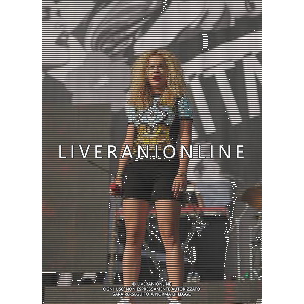  Rita Ora performing live at the Yahoo Wireless Festival. Held in the Queen Elizabeth Olympic Park, Stratford, on Saturday July 13, 2013. ©photoshot/AGENZIA ALDO LIVERANI SAS - ITALY ONLY - EDITORIAL USE ONLY