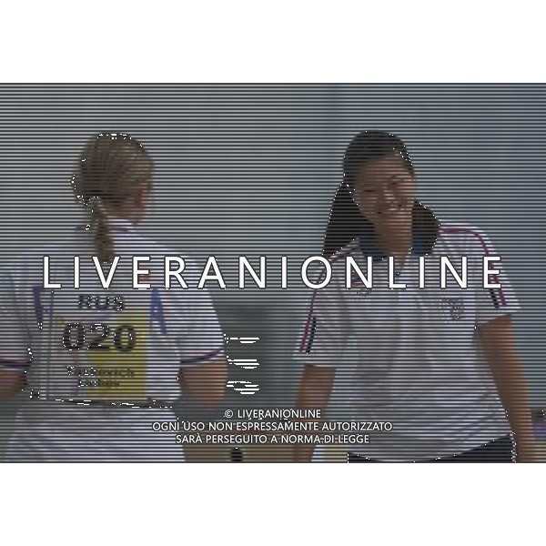 (130712) -- KAZAN, July 12, 2013 () -- Tanyaporn Prucksakorn (R) of Thailand reacts during the women\'s 10m air pistol final of shooting event at the 27th Summer Universiade in Kazan, Russia, July 12, 2013. Tanyaporn Prucksakorn won the silver with 196.9 rings. (/Kong Hui) ©PHOTOSHOT/AGENZIA ALDO LIVERANI SAS - ITALY ONLY - EDITORIAL USE ONLY