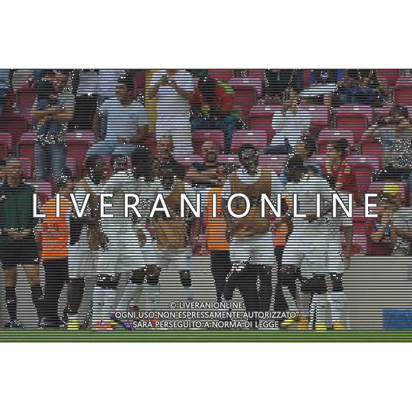 FIFA U20 World Cup match between Ghana and Iraq at Turk Telekom Arena Stadium in Istanbul, Turkey 13.07.2013 Match Scored: Ghana 3 - Iraq 0 Pictured: Ghana\'s players celebrates ather the match. MISTRZOSTWA SWIATA U20 U 20 PILKA NOZNA TURCJA GHANA vs IRAK FOT. SESKIM/NEWSPIX.PL TURKEY, GERMANY, AUSTRIA AND UK OUT !!! --- Newspix.pl ag aldo liverani sas only italy *** Local Caption *** www.newspix.pl mail us: info@newspix.pl call us: 0048 022 23 22 222 --- Polish Picture Agency by Ringier Axel Springer Poland