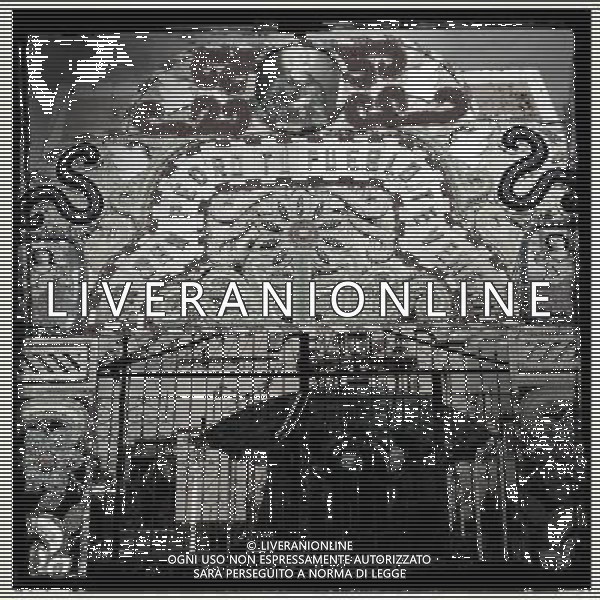 (130714) -- PUEBLA, July 14, 2013 () -- Image taken on July 13, 2013 using an Iphone 4S\' \'Hipstamatic\' app shows the exterior of a church, in San Pedro Yancuitlalpan, in the San Nicolas de los Ranchos municipality, in the state of Puebla, in the center of Mexico. (/Guillermo Arias) (da) (ce) ©photoshot/AGENZIA ALDO LIVERANI SAS - ITALY ONLY - Vedute della vita quotidiana riprese nella citta\' di San Pedro Yancuitlalpan ricampionate con un Iphone 4S \'app \'Hipstamatic\', stato di Puebla, nel centro del Messico 4 luglio 2013