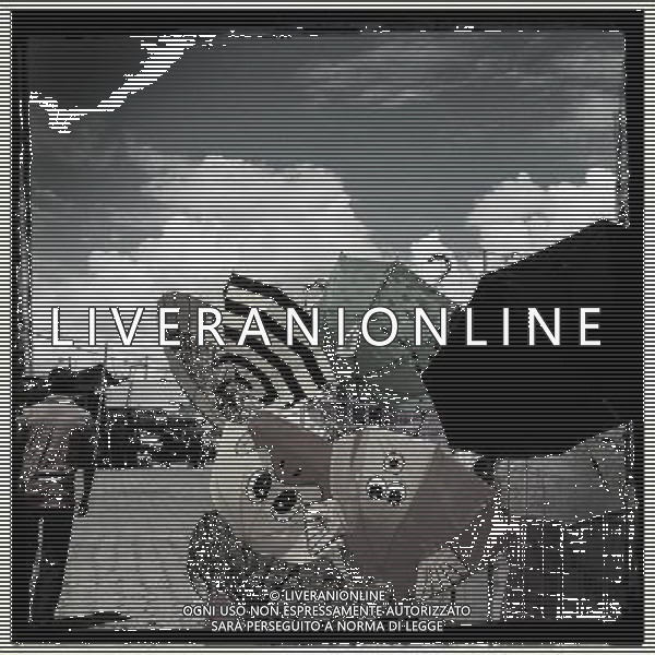 (130714) -- PUEBLA, July 14, 2013 () -- Image taken on July 13, 2013 using an Iphone 4S\' \'Hipstamatic\' app shows umbrellas hanging in San Pedro Yancuitlalpan, in the San Nicolas de los Ranchos municipality, in the state of Puebla, in the center of Mexico. (/Guillermo Arias) (da) (ce) ©photoshot/AGENZIA ALDO LIVERANI SAS - ITALY ONLY - Vedute della vita quotidiana riprese nella citta\' di San Pedro Yancuitlalpan ricampionate con un Iphone 4S \'app \'Hipstamatic\', stato di Puebla, nel centro del Messico 4 luglio 2013