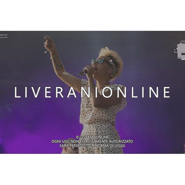 Emeli Sande (born Adele Emeli Gouraguine) performs at The Yahoo! Wireless Festival at Queen Elizabeth Olympic Park, London, England, UK on 13th July 2013. ©photoshot/AGENZIA ALDO LIVERANI SAS - ITALY ONLY - EDITORIAL USE ONLY