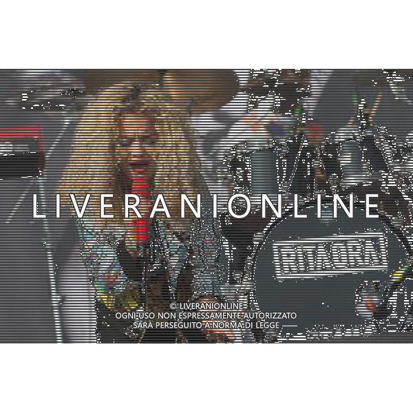 Rita Ora performs at The Yahoo! Wireless Festival at Queen Elizabeth Olympic Park, London, England, UK on 13th July 2013. ©photoshot/AGENZIA ALDO LIVERANI SAS - ITALY ONLY - EDITORIAL USE ONLY