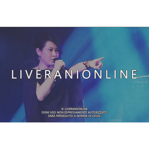 (130714) -- TAIPEI, July 14, 2013 () -- Singer Rene Liu performs during her concert in Taipei, southeast China\'s Taiwan, July 14, 2013. () (zc) ©photoshot/AGENZIA ALDO LIVERANI SAS - ITALY ONLY - La Cantante Rene Liu in concerto a Taipei, della Cina sud-orientale di Taiwan, 14 luglio 2013.