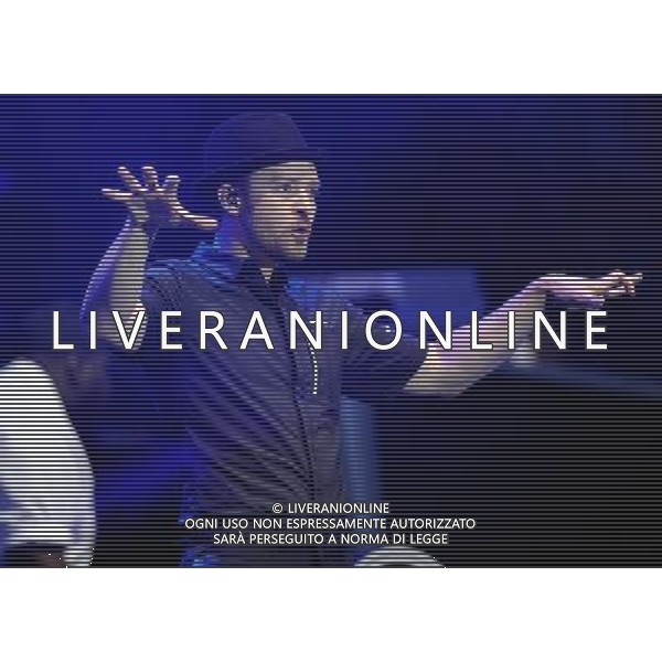  Justin Timberlake performing live at the Yahoo Wireless Festival. Held in the Queen Elizabeth Olympic Park, Stratford, on Friday July 12, 2013. AG ALDO LIVERANI SAS ONLY ITALY
