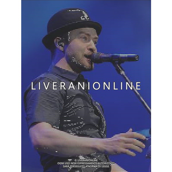  Justin Timberlake performing live at the Yahoo Wireless Festival. Held in the Queen Elizabeth Olympic Park, Stratford, on Friday July 12, 2013. AG ALDO LIVERANI SAS ONLY ITALY