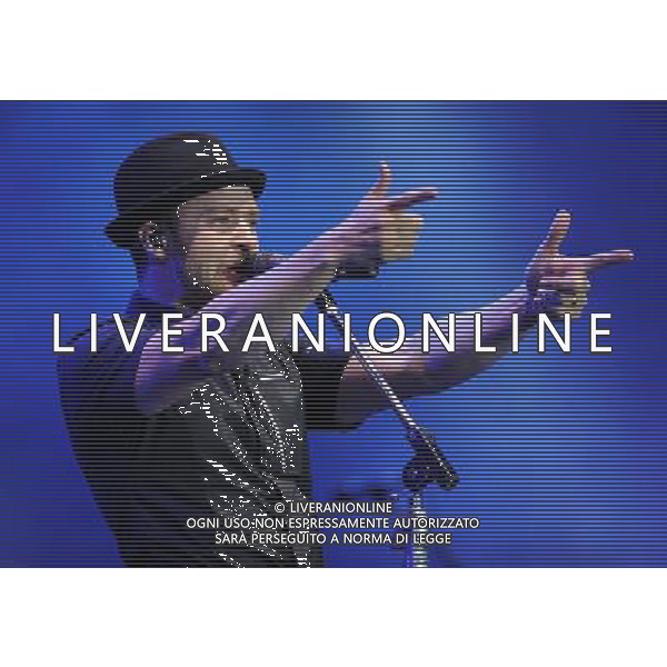  Justin Timberlake performing live at the Yahoo Wireless Festival. Held in the Queen Elizabeth Olympic Park, Stratford, on Friday July 12, 2013. AG ALDO LIVERANI SAS ONLY ITALY