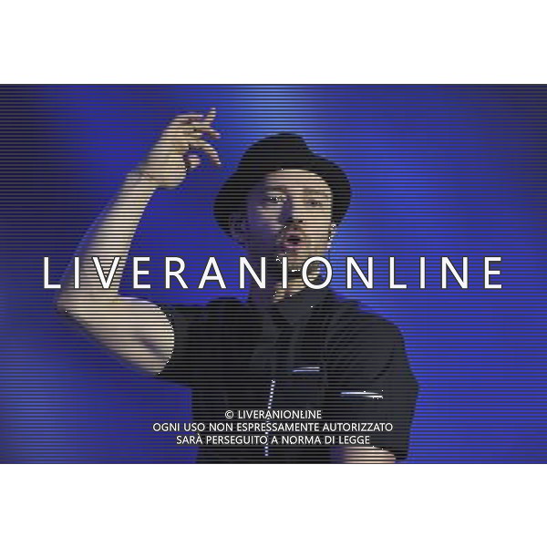  Justin Timberlake performing live at the Yahoo Wireless Festival. Held in the Queen Elizabeth Olympic Park, Stratford, on Friday July 12, 2013. AG ALDO LIVERANI SAS ONLY ITALY