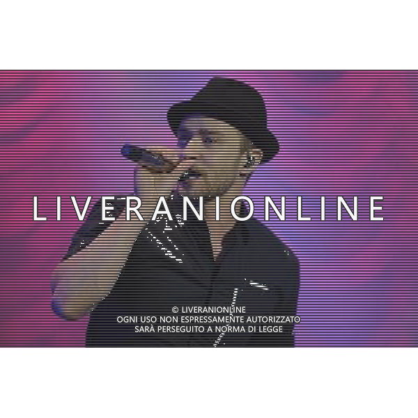  Justin Timberlake performing live at the Yahoo Wireless Festival. Held in the Queen Elizabeth Olympic Park, Stratford, on Friday July 12, 2013. AG ALDO LIVERANI SAS ONLY ITALY