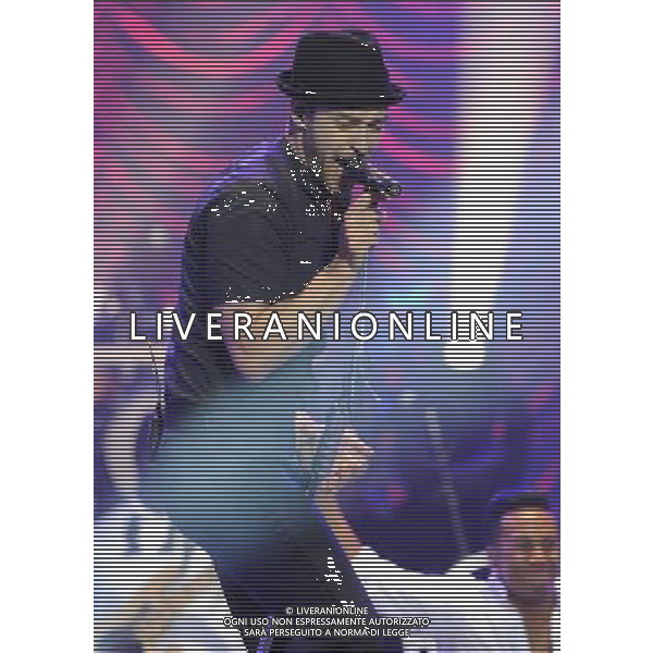  Justin Timberlake performing live at the Yahoo Wireless Festival. Held in the Queen Elizabeth Olympic Park, Stratford, on Friday July 12, 2013. AG ALDO LIVERANI SAS ONLY ITALY