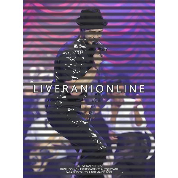  Justin Timberlake performing live at the Yahoo Wireless Festival. Held in the Queen Elizabeth Olympic Park, Stratford, on Friday July 12, 2013. AG ALDO LIVERANI SAS ONLY ITALY