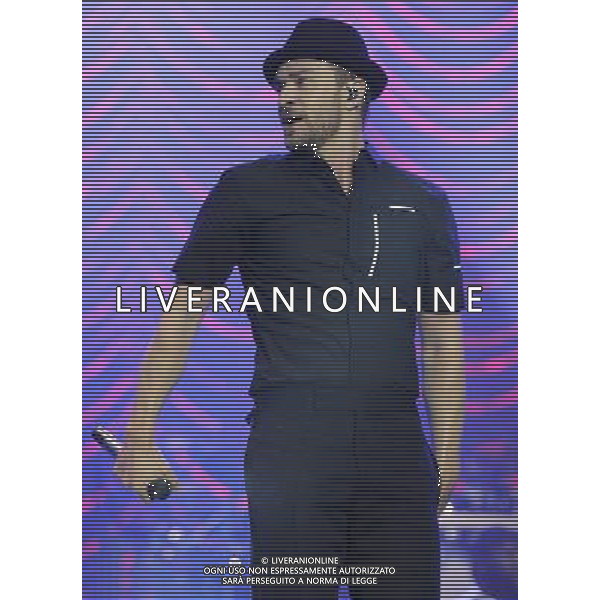  Justin Timberlake performing live at the Yahoo Wireless Festival. Held in the Queen Elizabeth Olympic Park, Stratford, on Friday July 12, 2013. AG ALDO LIVERANI SAS ONLY ITALY