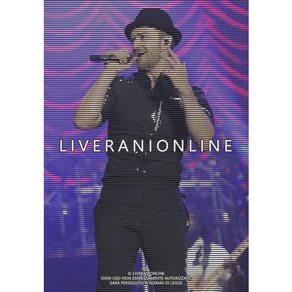  Justin Timberlake performing live at the Yahoo Wireless Festival. Held in the Queen Elizabeth Olympic Park, Stratford, on Friday July 12, 2013. AG ALDO LIVERANI SAS ONLY ITALY