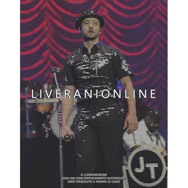  Justin Timberlake performing live at the Yahoo Wireless Festival. Held in the Queen Elizabeth Olympic Park, Stratford, on Friday July 12, 2013. AG ALDO LIVERANI SAS ONLY ITALY