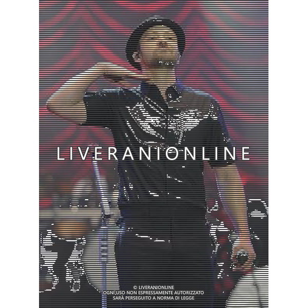  Justin Timberlake performing live at the Yahoo Wireless Festival. Held in the Queen Elizabeth Olympic Park, Stratford, on Friday July 12, 2013. AG ALDO LIVERANI SAS ONLY ITALY