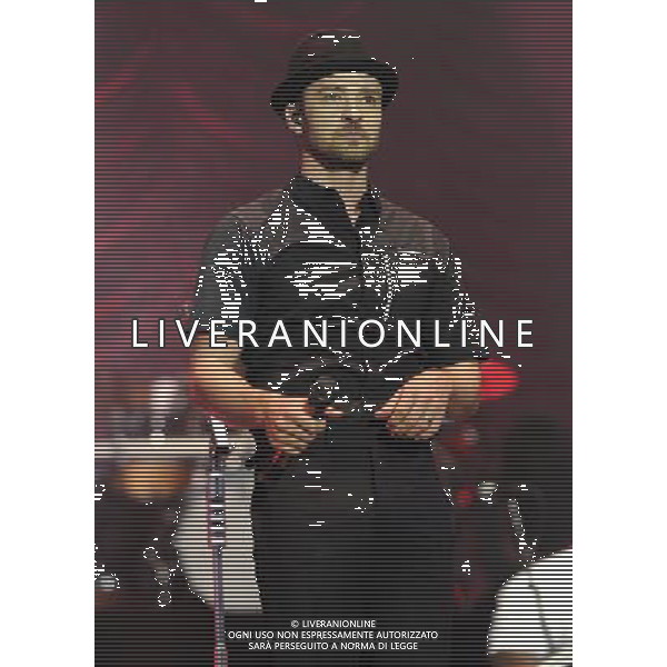  Justin Timberlake performing live at the Yahoo Wireless Festival. Held in the Queen Elizabeth Olympic Park, Stratford, on Friday July 12, 2013. AG ALDO LIVERANI SAS ONLY ITALY
