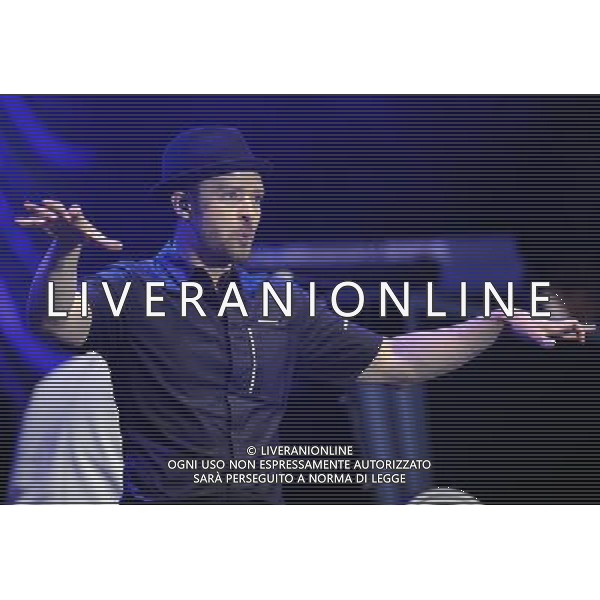  Justin Timberlake performing live at the Yahoo Wireless Festival. Held in the Queen Elizabeth Olympic Park, Stratford, on Friday July 12, 2013. AG ALDO LIVERANI SAS ONLY ITALY