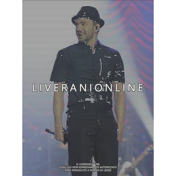  Justin Timberlake performing live at the Yahoo Wireless Festival. Held in the Queen Elizabeth Olympic Park, Stratford, on Friday July 12, 2013. AG ALDO LIVERANI SAS ONLY ITALY