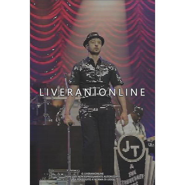  Justin Timberlake performing live at the Yahoo Wireless Festival. Held in the Queen Elizabeth Olympic Park, Stratford, on Friday July 12, 2013. AG ALDO LIVERANI SAS ONLY ITALY