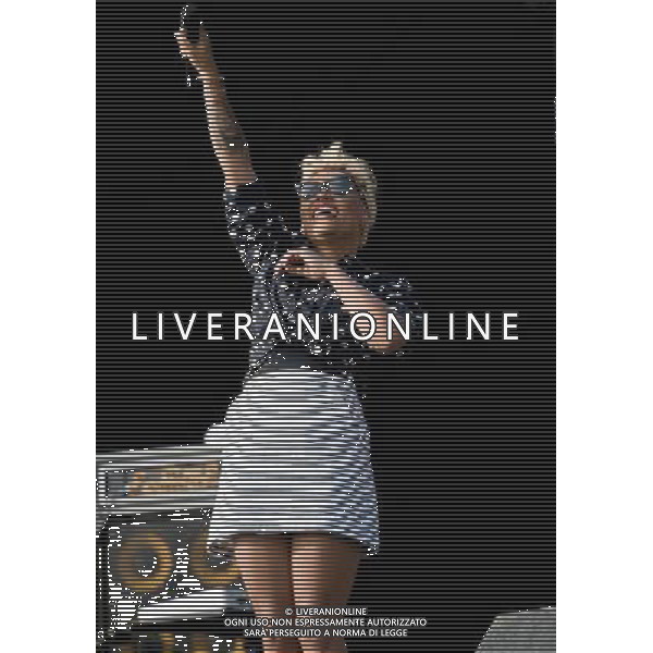  Pictured is: Emeli Sande performing live on the Main Stage at the 20th Anniversary of T In The Park Festival, Balado, Kinross-Shire, Scotland, UK. 12th July 2013 AG ALDO LIVERANI SAS ONLY ITALY