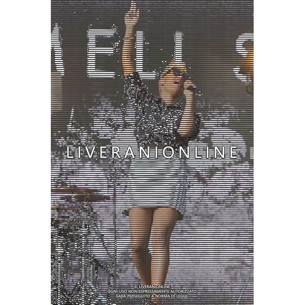 Emeli Sande performs on the Main Stage at T in the Park, Balado, Scotland, UK on 12th July 2013. AG ALDO LIVERANI SAS ONLY ITALY