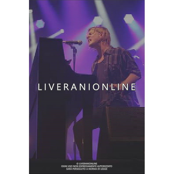 Tom Odell performs at Summer Series at Somerset House, London on 17th July 2013. Photographer: Burak Cingi /B2839 - *World Rights - Retna/Photoshot only - No Third Party Use* ©PHOTOSHOT/AGENZIA ALDO LIVERANI SAS - ITALY ONLY - EDITORIAL USE ONLY