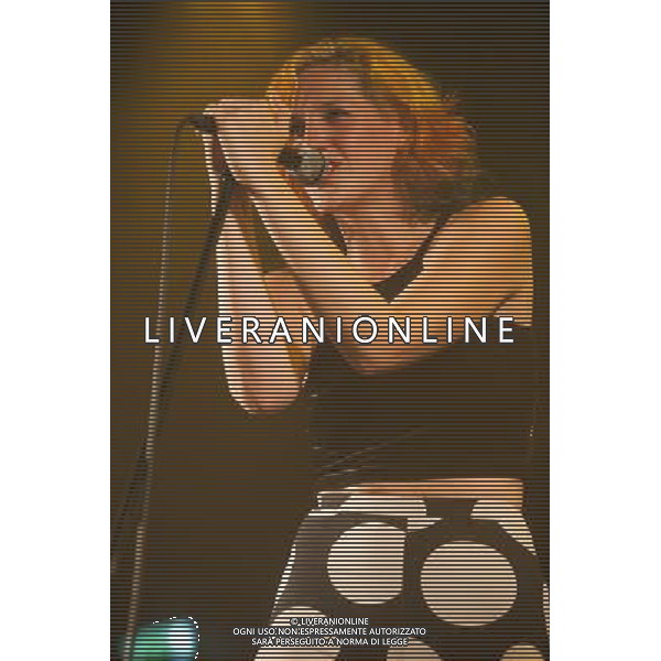 New York duo Ms Mr perform at The Electric Ballroom, Camden, London, England, UK on 17th July 2013. The band consists of vocalist Lizzy Plapinger and producer Max Hershenow. ©photoshot/AGENZIA ALDO LIVERANI SAS - ITALY ONLY - EDITORIAL USE ONLY