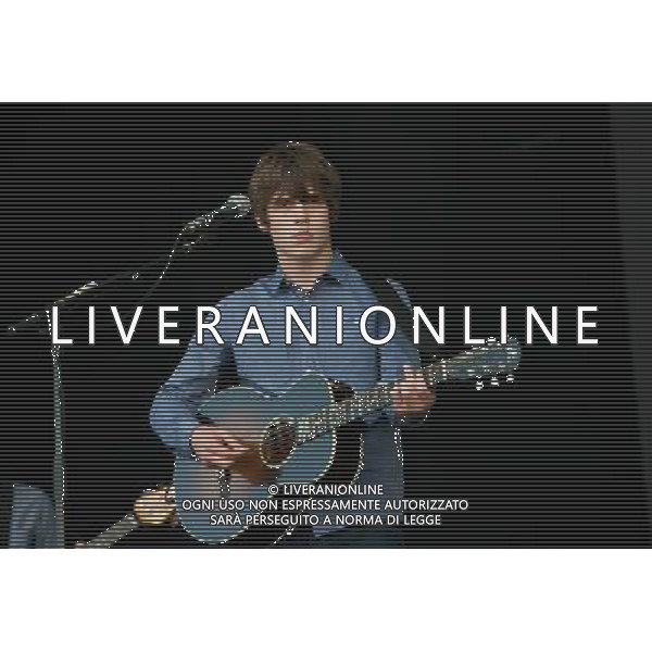  Pictured is: Jake Bugg performing live on the Second Stage at the 20th Anniversary of T In The Park Festival, Balado, Kinross-Shire, Scotland, UK. 12th July 2013 ©PHOTOSHOT/AGENZIA ALDO LIVERANI SAS - ITALY ONLY - EDITORIAL USE ONLY