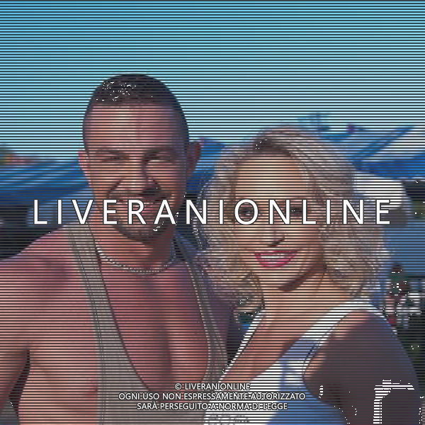 Robin Windsor \' Kristina Rhianoff perform to the sounds of James Bond soundtracks at The Henley Festival on Saturday 13th July 2013. ©PHOTOSHOT/AGENZIA ALDO LIVERANI SAS - ITALY ONLY - EDITORIAL USE ONLY