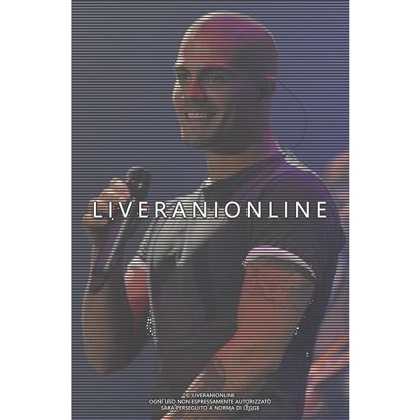 Max George of The Wanted (Siva Kaneswaran, Nathan Sykes, Tom Parker, Max George \' Jay McGuiness) performs on stage at Rochester Castle, Rochester, Kent on Thursday 18 July 2013. ©PHOTOSHOT/AGENZIA ALDO LIVERANI SAS - ITALY ONLY - EDITORIAL USE ONLY