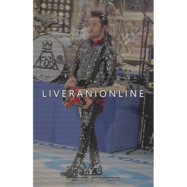 Bassist Pete Wentz of Fall Out Boy performs on NBC\'s \'Today\' at the NBC\'s TODAY Show on July 19, 2013 in New York, New York. ©PHOTOSHOT/AGENZIA ALDO LIVERANI SAS - ITALY ONLY - EDITORIAL USE ONLY