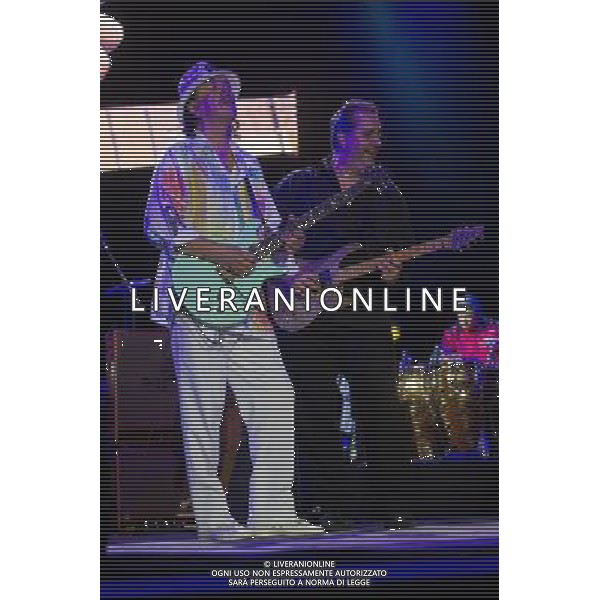 Mexican/American guitarist Carlos Santana (born Carlos Augusto Alves Santana) performs at Wembley Arena, London, England, UK on 19th July 2013. ©PHOTOSHOT/AGENZIA ALDO LIVERANI SAS - ITALY ONLY - EDITORIAL USE ONLY