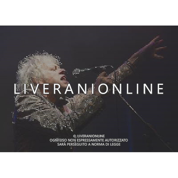 Bob Geldof performs in a fake crocodile skin suit with the Boomtown Rats at Chagstock, a small music festival near Okehampton, Devon. 20 July 2013 ©photoshot/AGENZIA ALDO LIVERANI SAS - ITALY ONLY - EDITORIAL USE ONLY