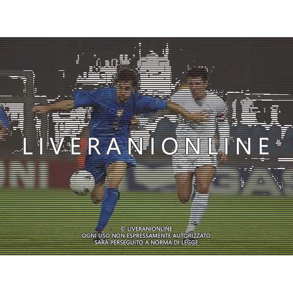 Slovenia-Italia nazionale Under 21 08/10/2004 Qualificazioni Europei nella foto bianchi e berkosebastian foto paola garbuio/agenzia aldo liverani