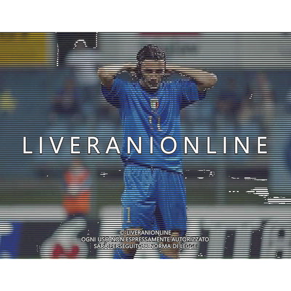 Slovenia-Italia nazionale Under 21 08/10/2004 Qualificazioni Europei nella foto pazzini foto paola garbuio/agenzia aldo liverani