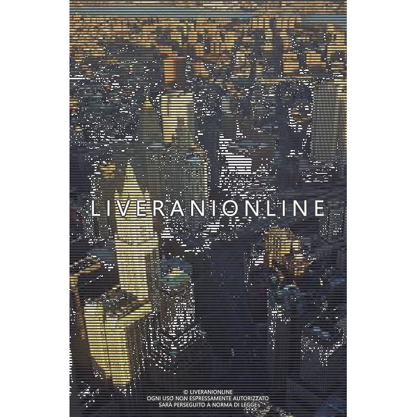 New York circa 1998 as viewed from the now defunct World Trade Centre ©photoshot/AGENZIA ALDO LIVERANI SAS - ITALY ONLY - Vedute della citta\' di New York negli Stati Uniti nel 1998