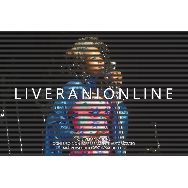 Kelis (born Kelis Rogers) performs at the Lovebox Festival, Victoria Park, London, England, UK on 21st July 2013. ©PHOTOSHOT/AGENZIA ALDO LIVERANI SAS - ITALY ONLY - EDITORIAL USE ONLY