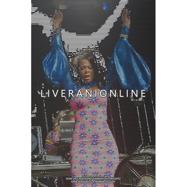 Kelis (born Kelis Rogers) performs at the Lovebox Festival, Victoria Park, London, England, UK on 21st July 2013. ©PHOTOSHOT/AGENZIA ALDO LIVERANI SAS - ITALY ONLY - EDITORIAL USE ONLY