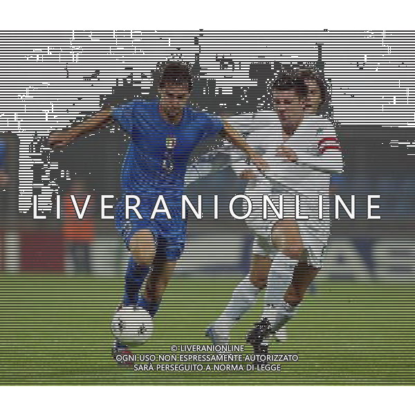 NOVA GORICA (SLO) 08/10/20 SLOVENIA U21-ITALIA U21 NELLA FOTO:BIANCHI ROLANDO E BERKO SEBASTJAN FOTO PAOLA GARBUIO/ALDO LIVERANI s.a.s