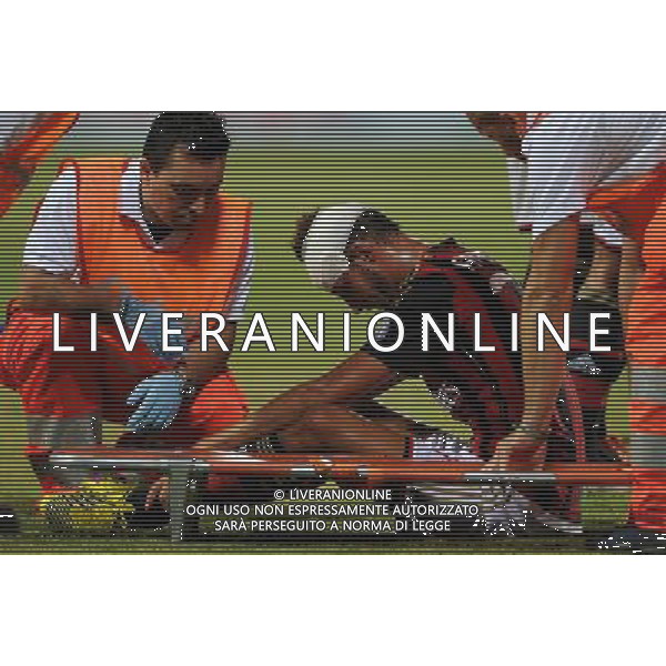 Trofeo TIM 2013 Reggio Emilia - 23.07.2013 Juventus-Milan-Sassuolo Nella Foto: luca antonini infortunato /Ph.Vitez-Ag. Aldo Liverani