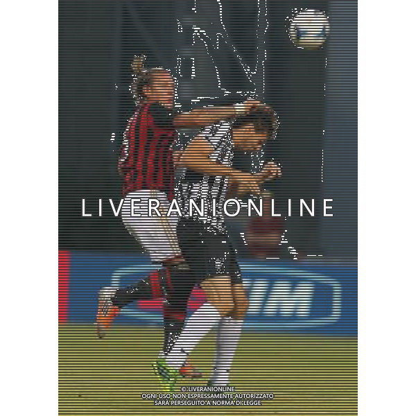 REGGIO EMILIA 23 LUGLIO 2013 /TROFEO TIM 2013 / TRIANGOLARE JUVENTUS-MILAN-SASSUOLO / NELLA FOTO: LLORENTE E MEXES / FOTO FRANCESCA SOLI - AGENZIA ALDO LIVERANI SAS