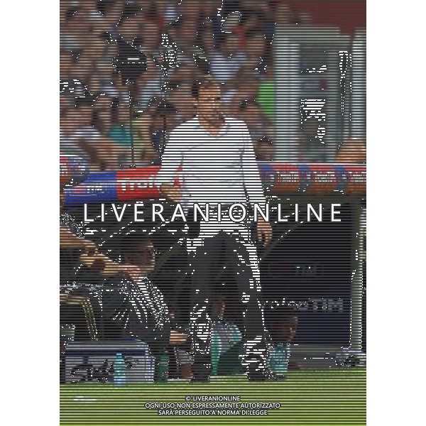 REGGIO EMILIA 23 LUGLIO 2013 /TROFEO TIM 2013 / TRIANGOLARE JUVENTUS-MILAN-SASSUOLO / NELLA FOTO: MASSIMILIANO ALLEGRI / FOTO FRANCESCA SOLI - AGENZIA ALDO LIVERANI SAS