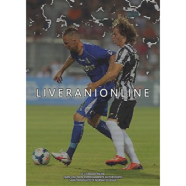 REGGIO EMILIA 23 LUGLIO 2013 /TROFEO TIM 2013 / TRIANGOLARE JUVENTUS-MILAN-SASSUOLO / NELLA FOTO: ZAZA E BUCHEL / FOTO FRANCESCA SOLI - AGENZIA ALDO LIVERANI SAS