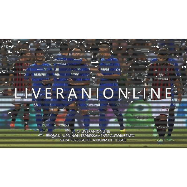 Trofeo TIM 2013 Reggio Emilia - 23.07.2013 Juventus-Milan-Sassuolo Nella Foto:masucci esultanza dopo il gol /Ph.Vitez-Ag. Aldo Liverani