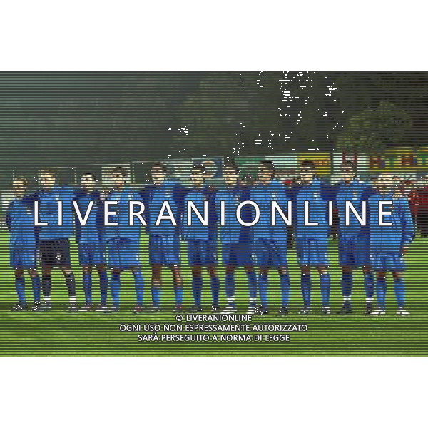 NOVA GORICA (SLO) 08/10/20 SLOVENIA U21-ITALIA U21 NELLA FOTO:INNO FORMAZIONE UNDER 21 FOTO PAOLA GARBUIO/ALDO LIVERANI s.a.s