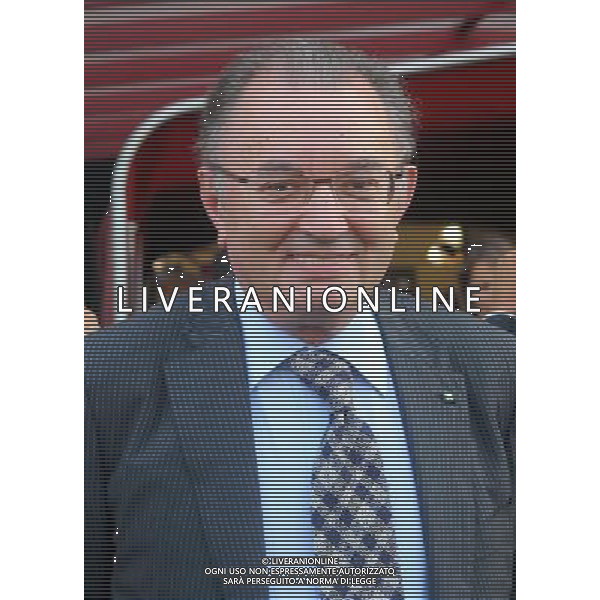 REGGIO EMILIA 23 LUGLIO 2013 /TROFEO TIM 2013 / TRIANGOLARE JUVENTUS-MILAN-SASSUOLO / NELLA FOTO: IL PRESIDENTE DI CONFINDUSTRIA GIORGIO SQUINZI / FOTO FRANCESCA SOLI - AGENZIA ALDO LIVERANI SAS