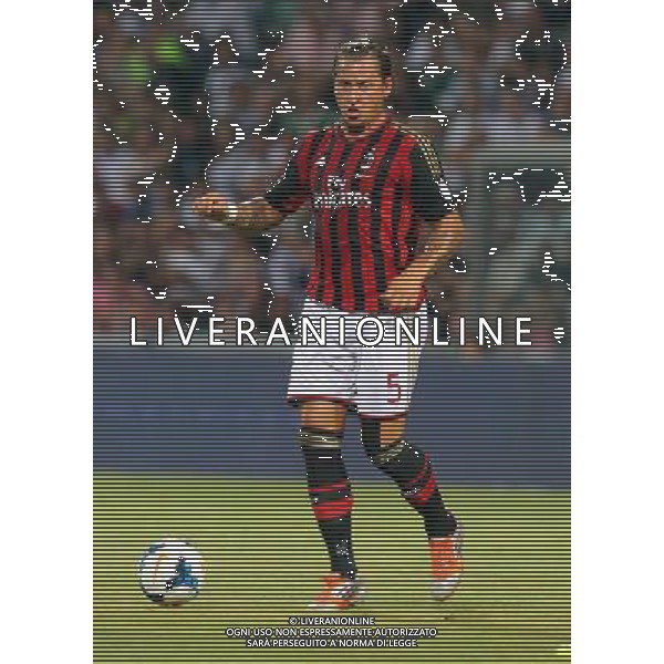 REGGIO EMILIA 23 LUGLIO 2013 /TROFEO TIM 2013 / TRIANGOLARE JUVENTUS-MILAN-SASSUOLO / NELLA FOTO: PHILIPPE MEXES / FOTO FRANCESCA SOLI - AGENZIA ALDO LIVERANI SAS