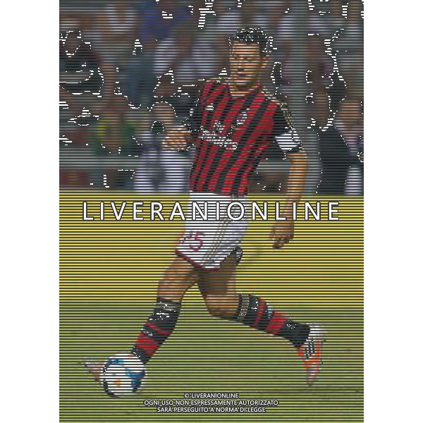 REGGIO EMILIA 23 LUGLIO 2013 /TROFEO TIM 2013 / TRIANGOLARE JUVENTUS-MILAN-SASSUOLO / NELLA FOTO: DANIELE BONERA / FOTO FRANCESCA SOLI - AGENZIA ALDO LIVERANI SAS