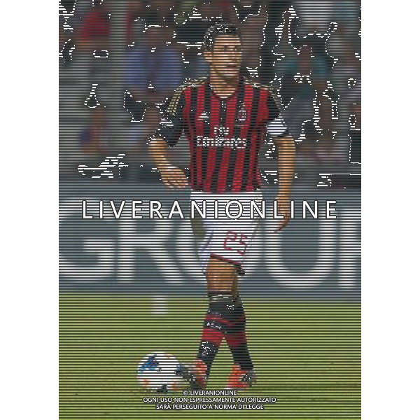 REGGIO EMILIA 23 LUGLIO 2013 /TROFEO TIM 2013 / TRIANGOLARE JUVENTUS-MILAN-SASSUOLO / NELLA FOTO: DANIELE BONERA / FOTO FRANCESCA SOLI - AGENZIA ALDO LIVERANI SAS